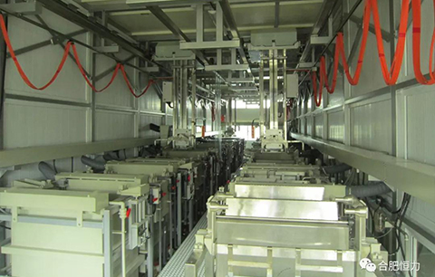 Intelligent flexible electroplating automatic line